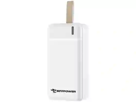 Внешний аккумулятор (павербанк) BeePower 30000 mAh White (BP-30_VW)