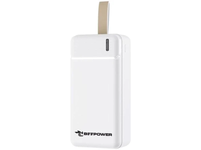 Зовнішній акумулятор (павербанк) BeePower 30000 mAh White (BP-30_VW)
