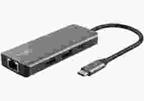 Мультипортовый адаптер Trust Dalyx 6-in-1 Multiport Adapter (24968)