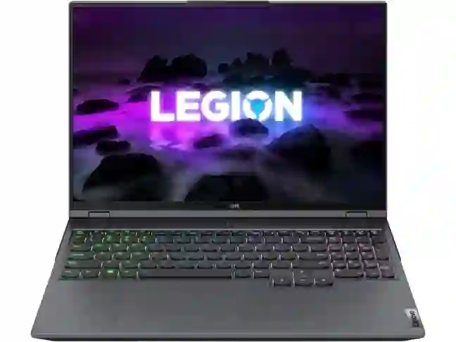 Ноутбук Lenovo Legion 5 Pro 16ACH6H Storm Grey/Black Metallic (82JQ010PCK)