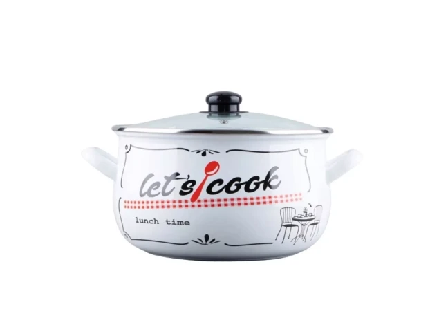 Каструля GUSTO Lets cook 16 см 2.1 л (GT-T-116-LCW)