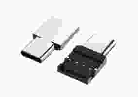 Адаптер Xoko AC-045 USB - Type-C серебряный (XK-AC045-SL)