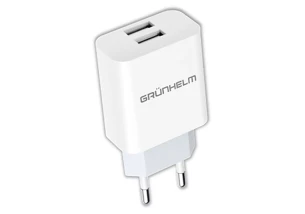 Сетевое зарядное устройство Grunhelm GWC-02 White