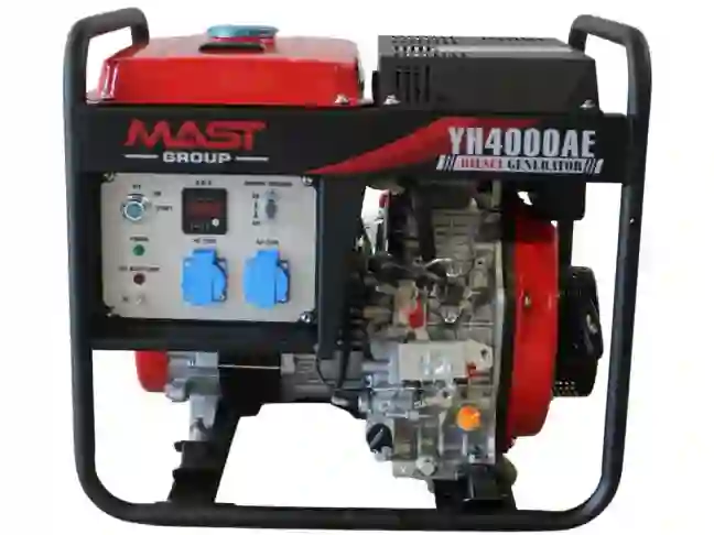 Дизельный генератор MAST GROUP YH4000AE