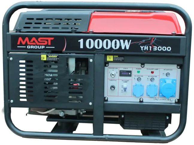 Бензиновий генератор MAST GROUP YH13000