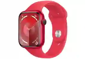 Смарт-часы Apple Watch Series 9 GPS 41mm PRODUCT RED Alu. Case w. PRODUCT RED S. Band - M/L (MRXH3)