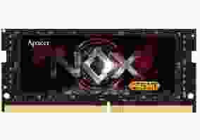 Модуль пам'яті Apacer 16 GB SO-DIMM DDR4 3200 MHz NOX Black (A4S16G32CLYBDAA-1)