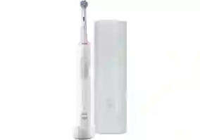 Электрическая зубная щетка Braun ORAL-B Pro 3 3500 D505.513.3X Sensitive Clean White + Футляр