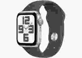 Смарт-часы Apple Watch SE 2 GPS 40mm Silver Aluminium Case with Storm Blue Sport Band M/L (MRE23)