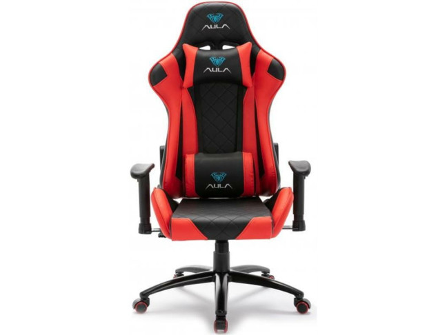 Комп'ютерне крісло для геймера Aula F1029 Black/Red (6948391286181)