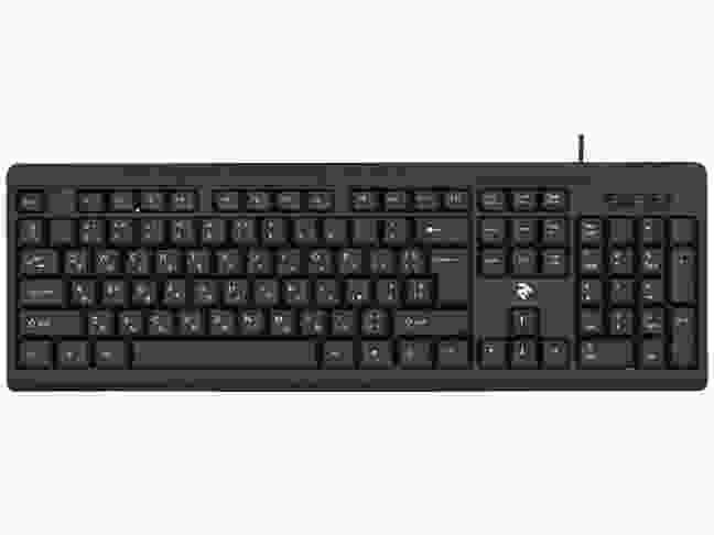 Клавіатура 2E KS108 USB Black (KS108UB_UA)