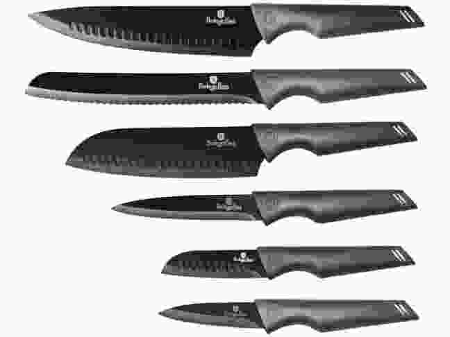 Набір ножів Berlinger Haus Metallic Line Carbon Pro Edition (BH-2596)