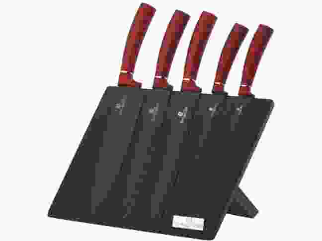 Набір ножів Berlinger Haus Metallic Line Burgundy Edition (BH-2519)