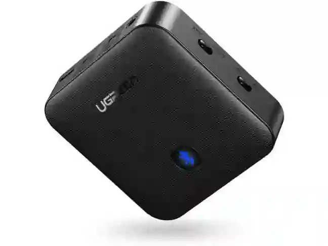 Bluetooth адаптер UGREEN CM144  HD 5.0 (LY) 3.5mm+ optical fiber (70158)
