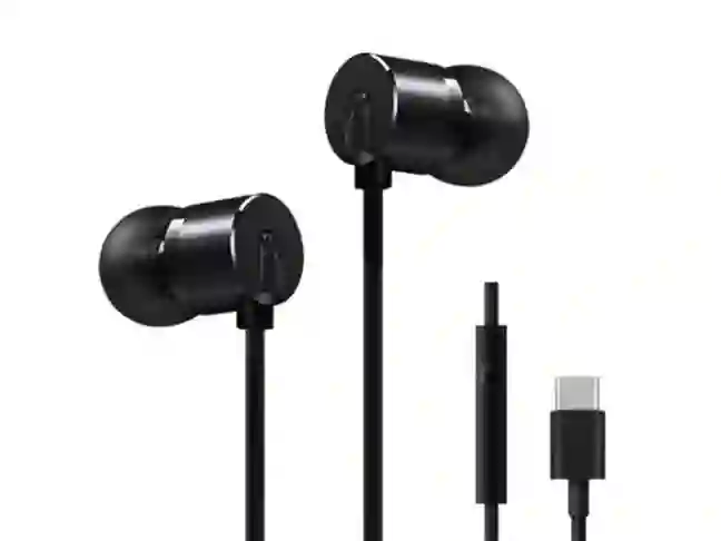 Навушники з мікрофоном OnePlus Type-C Bullets Earphones Black
