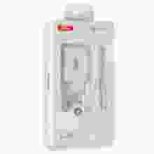 Зарядний пристрій  XO L36 18W/1USB + microUSB White