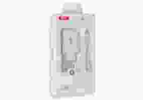 Зарядное устройство XO L36 18W/1USB + microUSB White