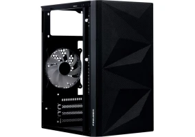 Корпус PrologiX E113 Tempered Glass&Mesh Black