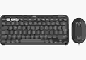 Комплект (клавіатура + миша) Logitech Pebble 2 Combo for Mac Tonal Graphite UA (920-012244)