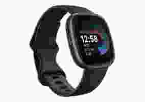 Смарт-годинник Fitbit Versa 4 Black/Graphite (FB523BKBK)
