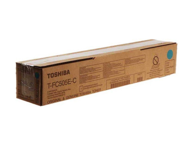 Лазерний картридж Toshiba T-FC505EC Cyan (6AJ00000290)