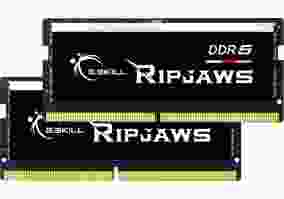 Память для ноутбуков G.Skill 32 GB (2x16GB) SO-DIMM DDR5 4800 MHz Ripjaws (F5-4800S4039A16GX2-RS)