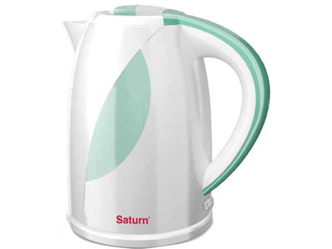 Електрочайник Saturn ST-EK8437 White/Light Green