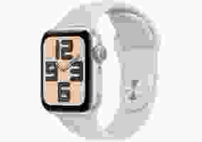 Смарт-часы Apple Watch SE 2 GPS 40mm Starlight Aluminium Case with Starlight Sport Band S/M (MR9U3)