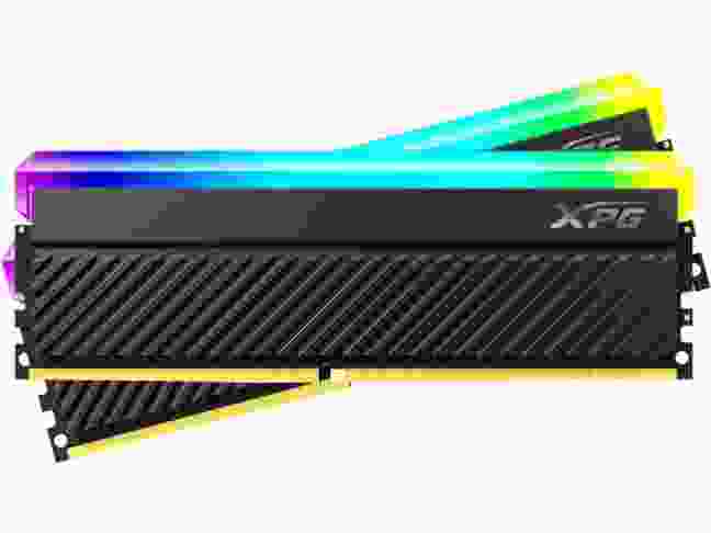 Память для настольных компьютеров ADATA 64 GB (2x32GB) DDR4 3600 MHz XPG Spectrix D45G RGB Black (AX4U360032G18I-DCBKD45G)