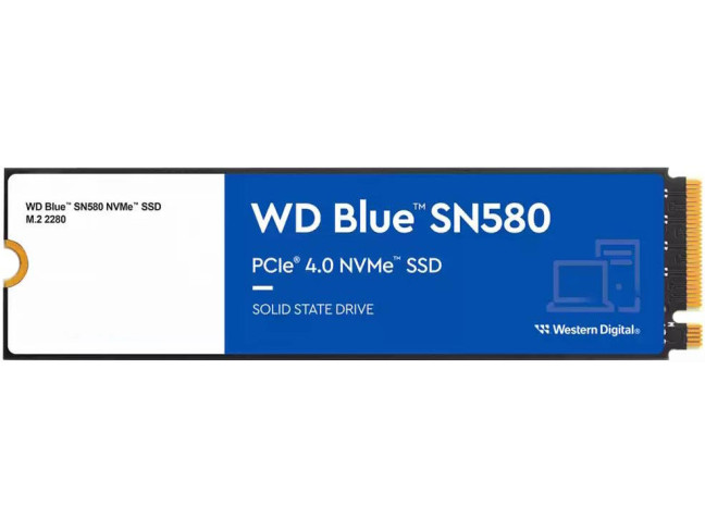 SSD накопитель WD Blue SN580 500 GB (S500G3B0E)