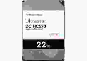 Жорсткий диск WD Ultrastar DC HC570 22 TB (WUH722222ALE6L4/0F48155)