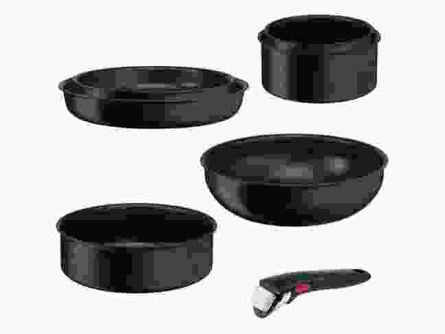 Набір каструль і сковорідок Tefal Ingenio Black Stone L3998702