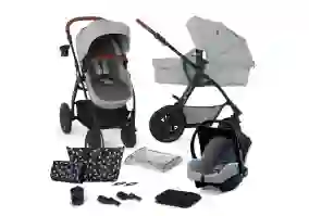 Коляска универсальная 3 в 1 KinderKraft Xmoov CT Light Gray (KSXMOV00LGR3000)