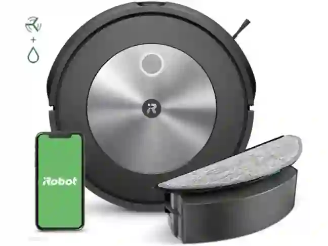 Робот-пилосос з вологим прибиранням iRobot Roomba Combo j5