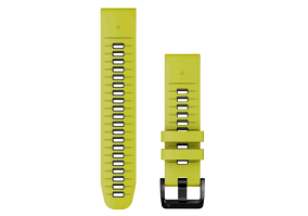 Ремешок Garmin QuickFit 22 Watch Bands Silicone - Electric Lime/Graphite (010-13280-03)