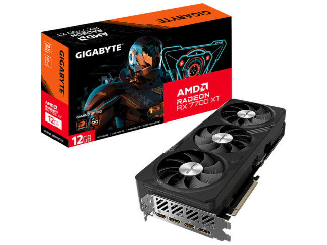 Видеокарта Gigabyte Radeon RX 7700 XT GAMING OC 12G (GV-R77XTGAMING OC-12GD)