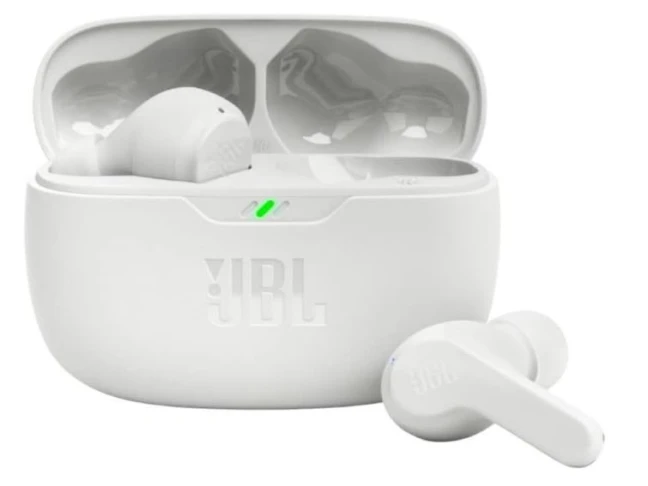 Навушники TWS JBL Vibe Beam White (VBEAMWHT)