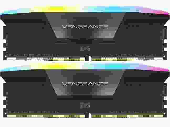 Модуль пам'яті Corsair 64 GB (2x32GB) DDR5 6000 MHz Vengeance RGB (CMH64GX5M2B6000C30)
