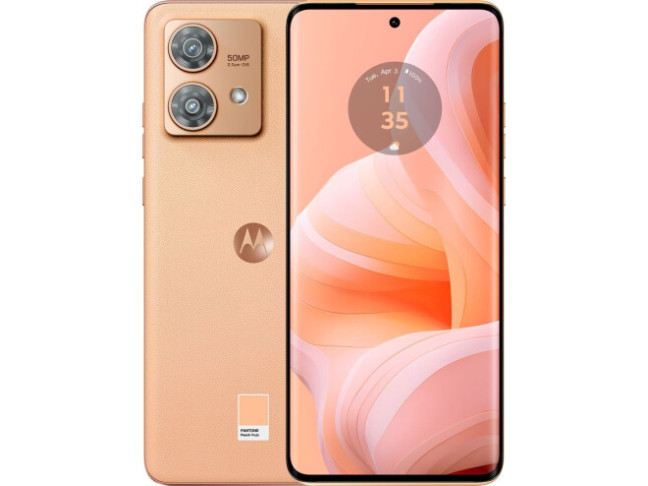 Смартфон Motorola Edge 40 Neo 12/256GB Peach Fuzz (PAYH0116RS)