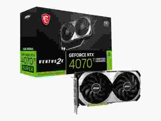 Видеокарта MSI GeForce RTX 4070 Ti SUPER 16G VENTUS 2X OC