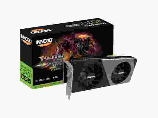 Відеокарта  Inno3D GEFORCE RTX 4070 Ti SUPER TWIN X2 (N407TS2-166X-186156N)