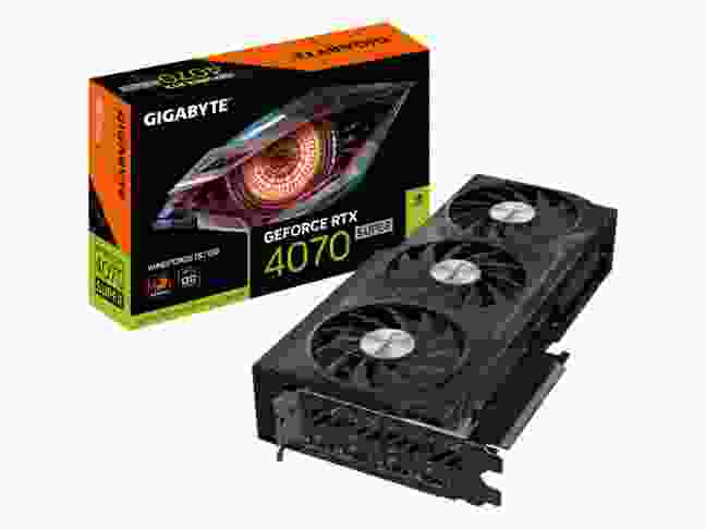 Відеокарта  Gigabyte GeForce RTX 4070 SUPER WINDFORCE OC 12G (GV-N407SWF3OC-12GD)