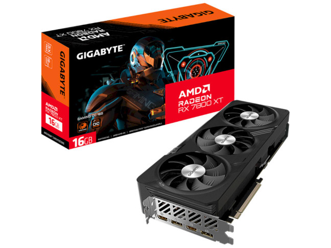 Видеокарта Gigabyte Radeon RX 7800 XT GAMING OC 16G (GV-R78XTGAMING OC-16GD)