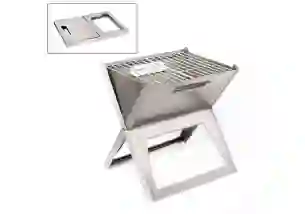 Гриль угольный Bo-Camp Notebook/Fire Basket Compact Silver (8108347)