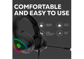 Навушники з мікрофоном Canyon Shadder GH-6 RGB Black (CND-SGHS6B)
