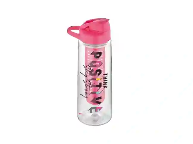 Бутылка для воды GUSTO 730 мл розовая (GT-G-912051)