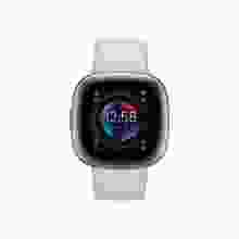 Смарт-годинник Fitbit Sense 2 Lunar White/Platinum (FB521SRWT)