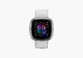 Смарт-годинник Fitbit Sense 2 Lunar White/Platinum (FB521SRWT)