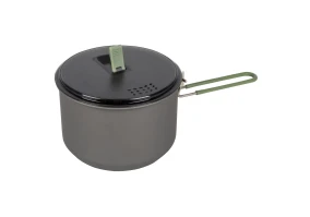Каструля Bo-Camp Explorer Hard Anodized 1L Grey/Green (2200236)