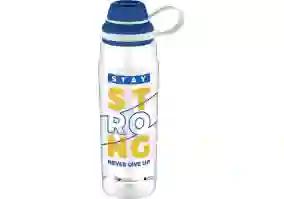 Пляшка для води GUSTO Ege 800 мл синя (GT-G-912069)